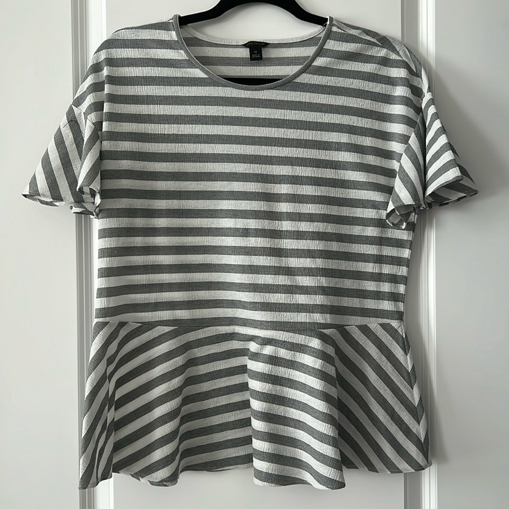 Ann Taylor Peplum Blouse
